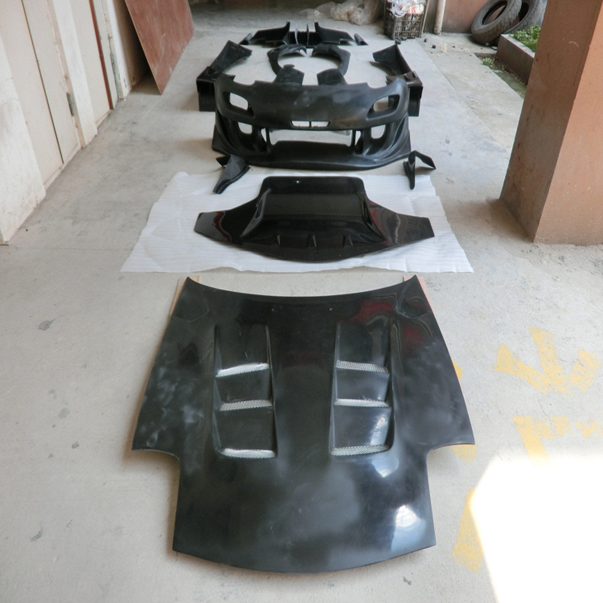 汽车配件RX-7FD3SRE雨宫款包围套件树脂纤维产品