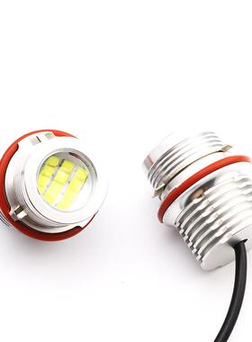 适用宝马E87E39E60E61E63E65E66E83E5360W天使眼大灯