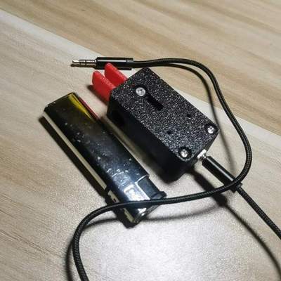 CW电键 双桨点键 自动键 电台对讲机发摩斯电码 底部磁铁