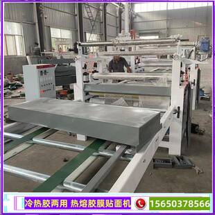 新款热胶膜两用一体贴面机冷热交替使用成本低粘合力强免清洗