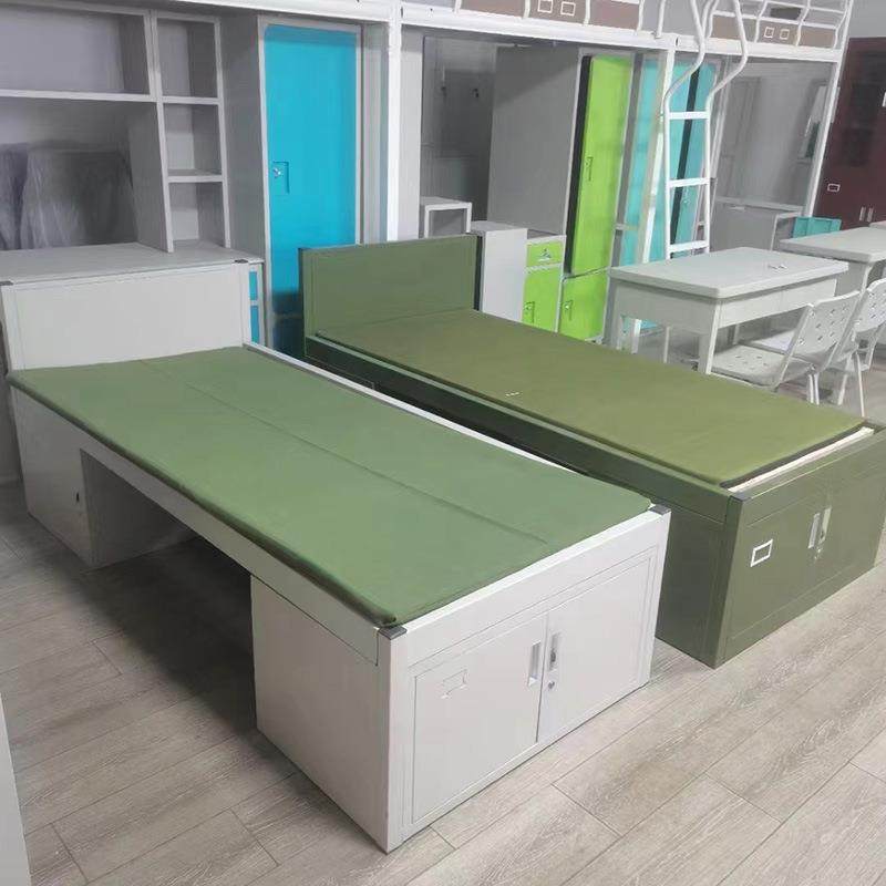 钢制单层床单人床铁艺床宿舍铁架床简约现代加厚钢床带储物柜,农机/农具/农膜,其它农用工具,淘宝优惠券,粉丝福利购,淘宝优惠卷