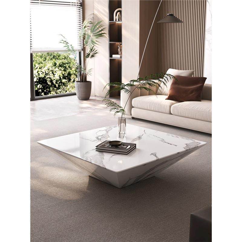 新款意式极简天然大理石茶几设计师创意简约大小户型客厅正方形几,农机/农具/农膜,其它农用工具,淘宝优惠券,粉丝福利购,淘宝优惠卷