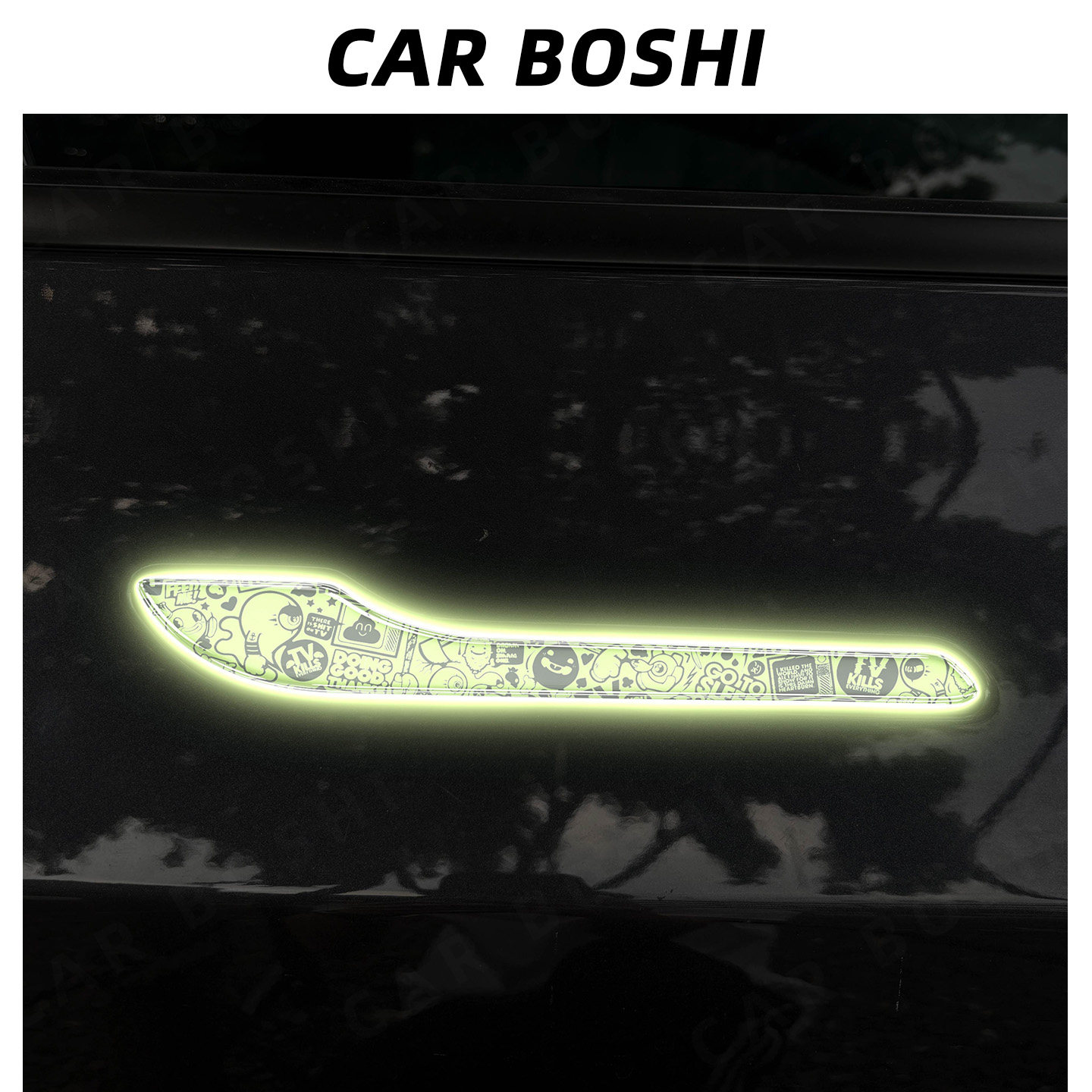 汽博士适用特斯拉Model3YL焕新车门拉手贴滴胶夜光门把手装饰配件,汽车用品/电子/清洗/改装,汽车贴片/贴纸,淘宝优惠券,粉丝福利购,淘宝优惠卷