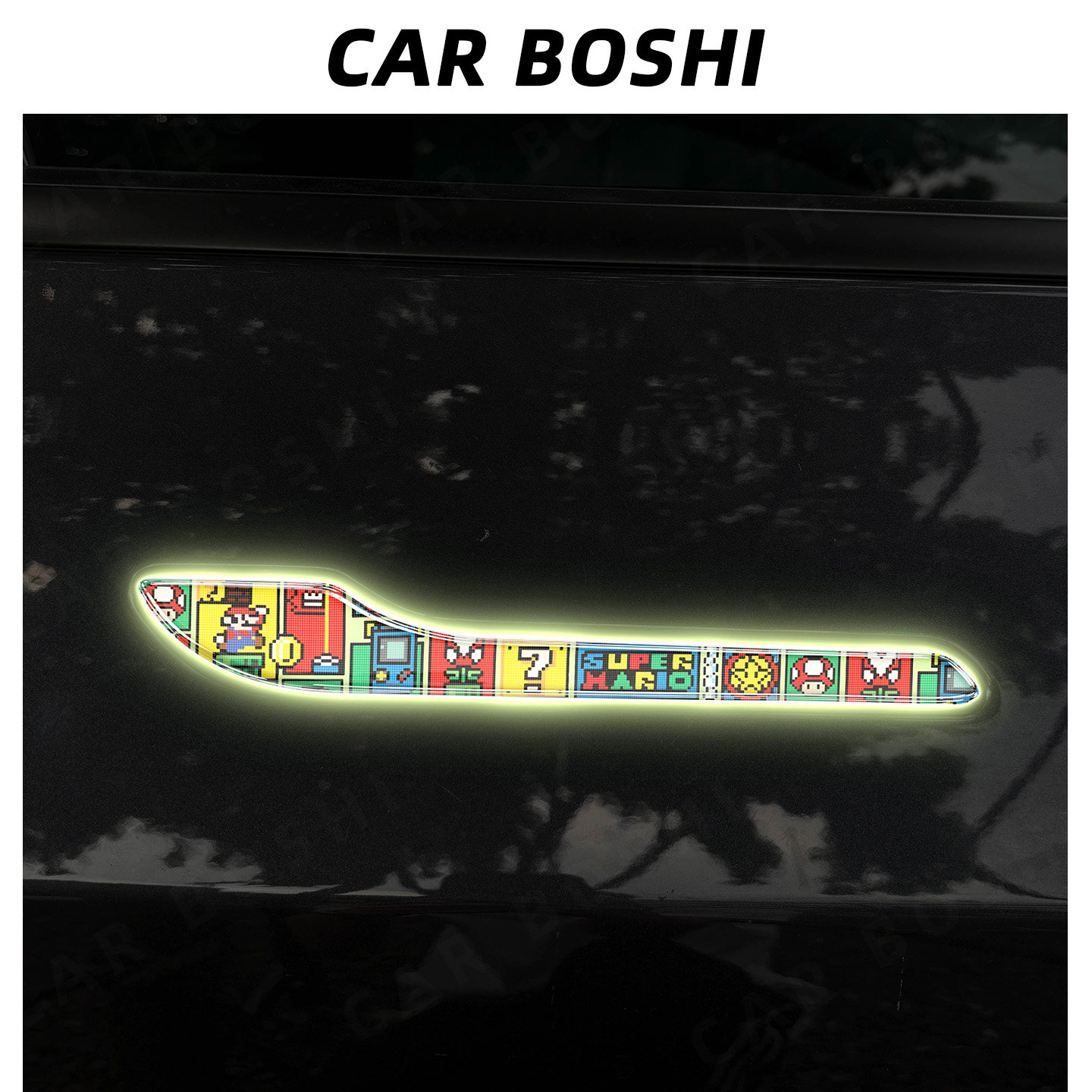 适用特斯拉Model3YL焕新版门把手贴片车门拉手夜光保护膜装饰配件,汽车用品/电子/清洗/改装,汽车贴片/贴纸,淘宝优惠券,粉丝福利购,淘宝优惠卷