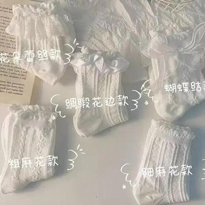 可爱日系罗莉塔袜子搭配