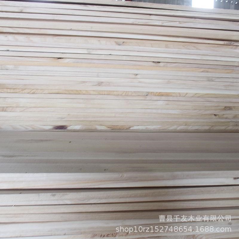 桐木直指家具桐木板家居建材木板 拼板接板家居门多规格实木板