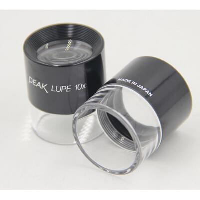 正品PEAK日本必佳1961-10X放大镜10倍圆筒便携手持式放大镜目镜