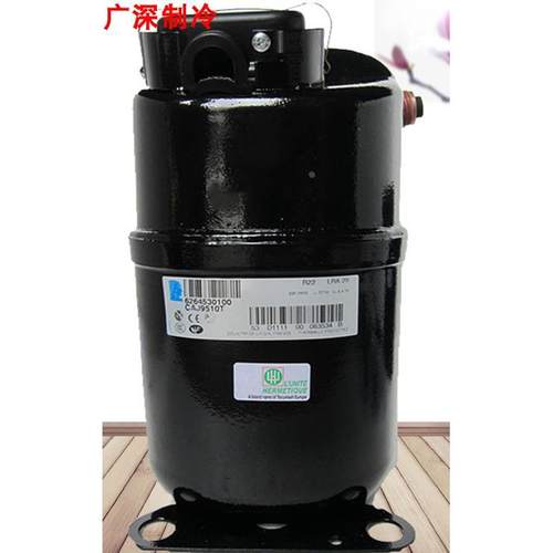 TAJ9510T TAJ9510Z原装1匹泰康冷柜试验箱压缩机 380V 螺口 焊口