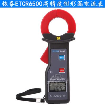 铱泰ETCR6500高精度钳形漏电流表带RS232接口高精度钳形漏电流