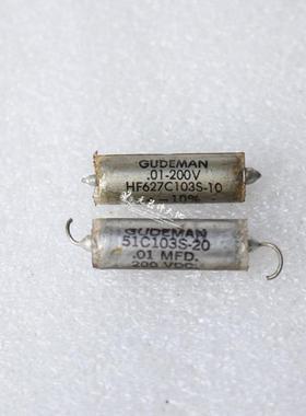 美国下机古德曼 GUDEMAN 0.01UF  200V吉他胆机油浸发烧无极电容