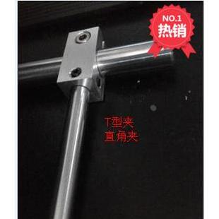 字件T型连接块圆棒直角90度固定夹直角夹十字夹固定夹连接件