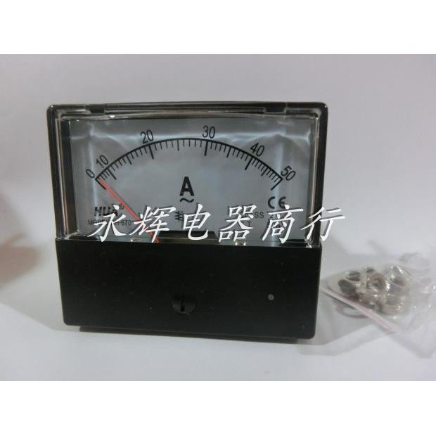 华伟DH-670指针式电流电压表直流交流5A 10A 50A300V 500V转速rpm