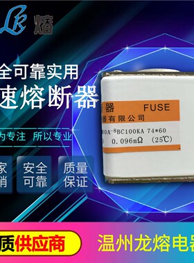 快速熔断器RS107 800V 1000A BC100KA 74*60 厂家直销