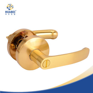 三杆式执手锁不锈钢球形锁卫生间门球锁房门锁铝塑钢门锁浴室锁