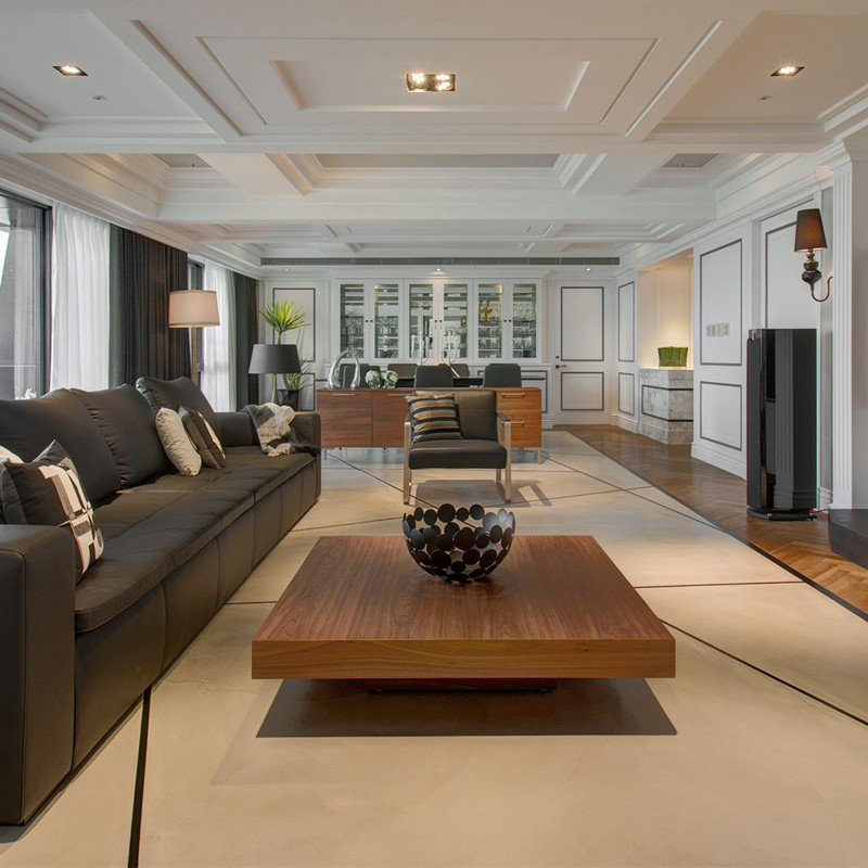 北欧实木茶几家用客厅家具轻奢简约正方形设计原木茶桌木质大方几