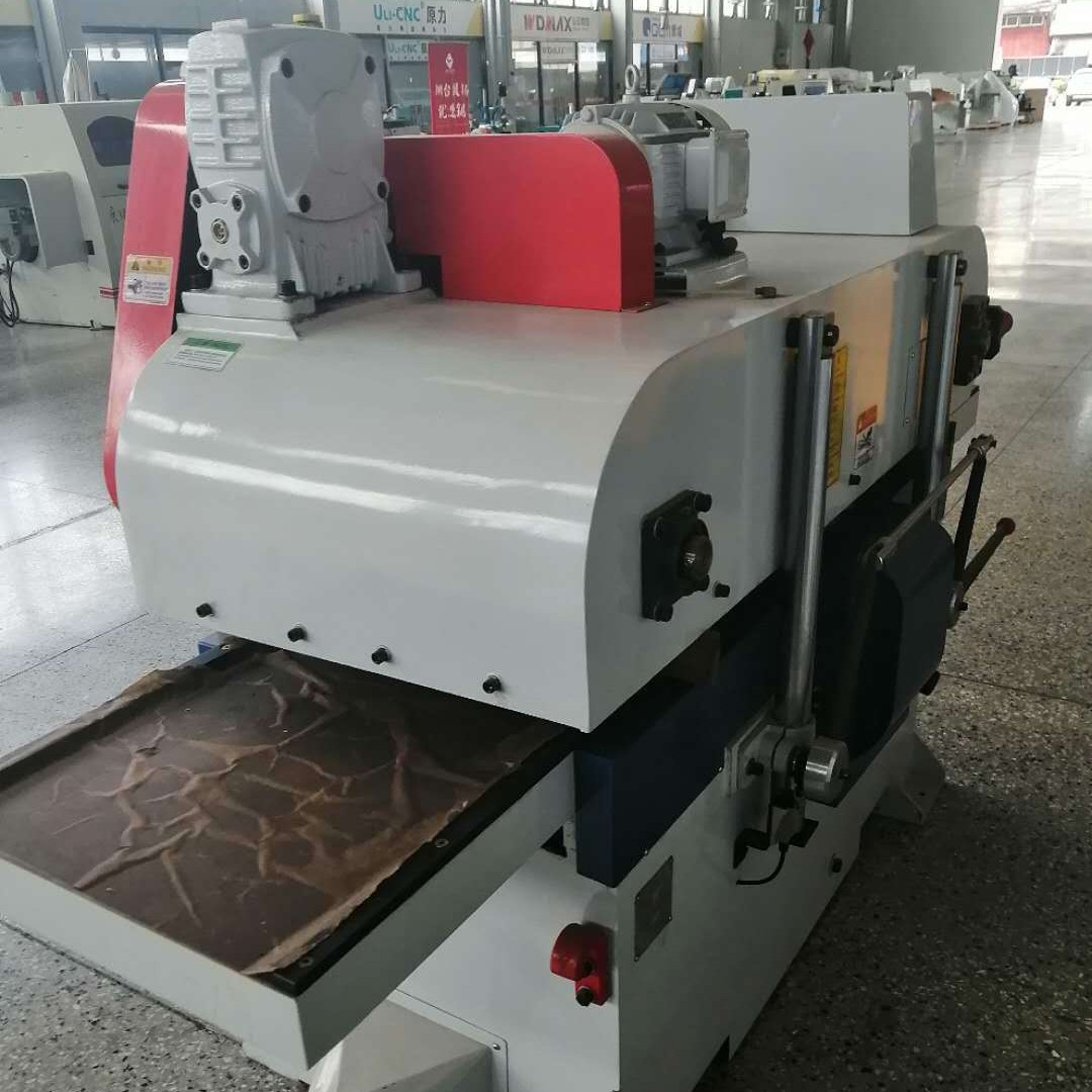 红丹木工机械实木家具半自动400重型平刨机MB504F青岛工友压刨