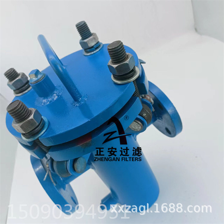 DN80不锈钢直通篮式管道过滤器