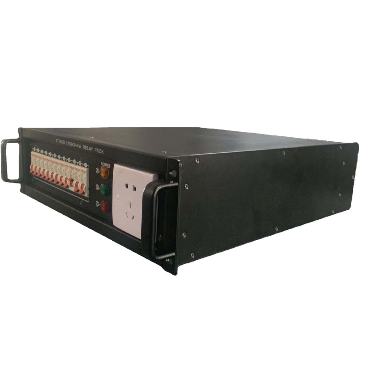 12路直通箱 12X4KW直通箱 舞台灯光 十二路电源箱