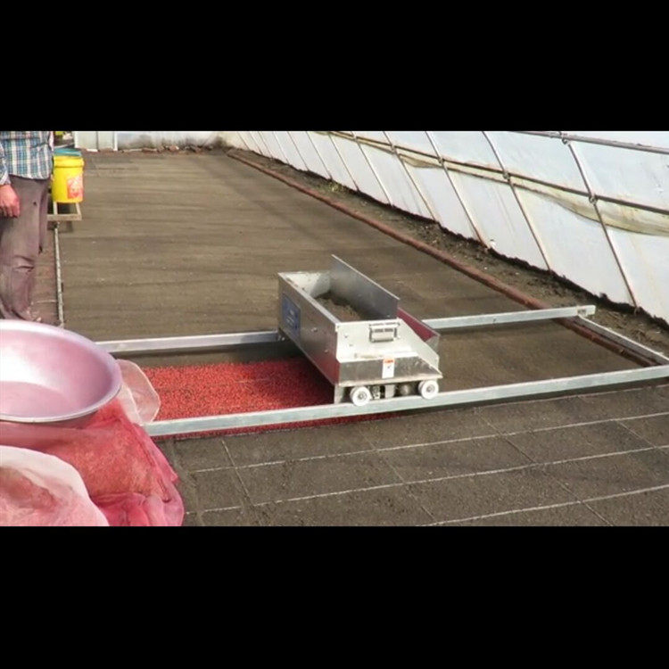 秧盘水稻育秧施肥一体机 旱稻汽油覆土机 全自动轨道式育秧摆盘机