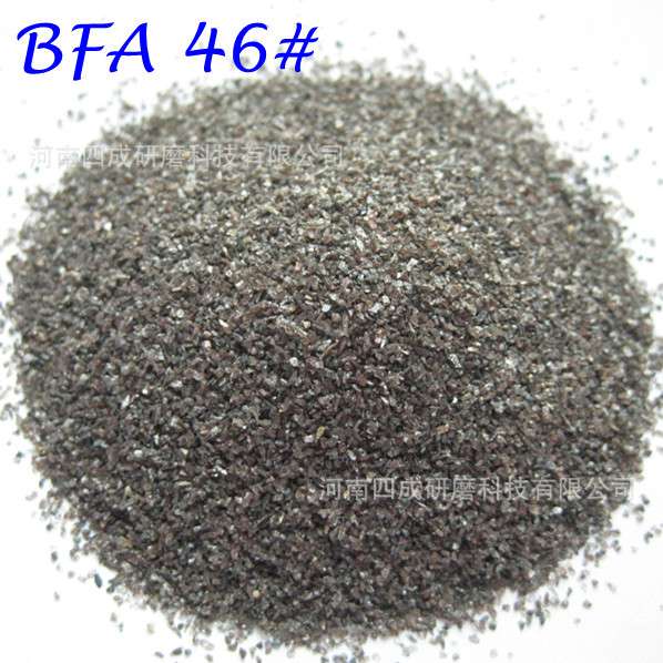 喷砂棕刚玉磨料截齿道具表面喷砂用brown alumina oxide