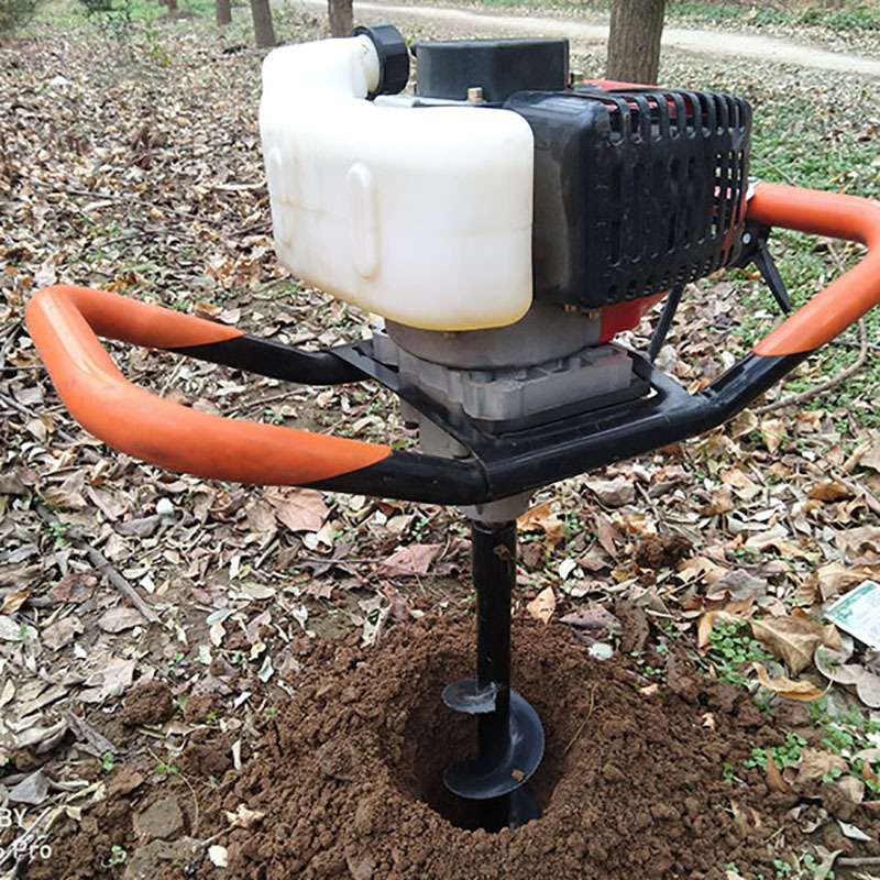 新款植树挖坑机 机械挖坑机 多功能春季栽树挖坑机