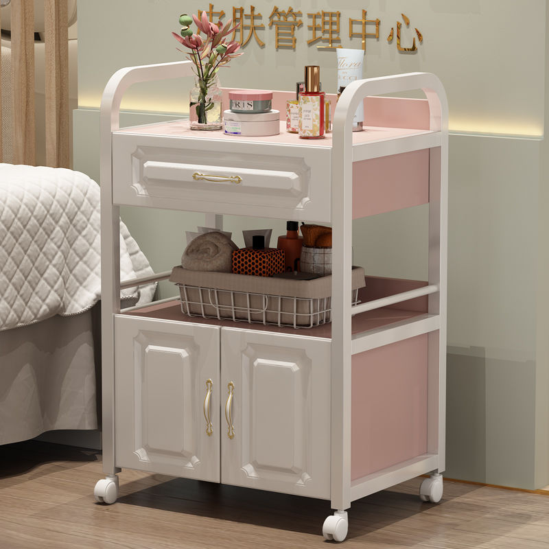 美容院美甲专用移动工具车