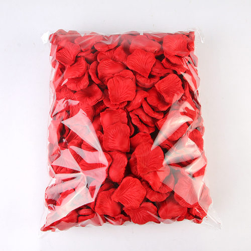 按斤称玫瑰花瓣 仿真大花瓣 假花瓣 婚庆道具 婚房布置 婚礼用品