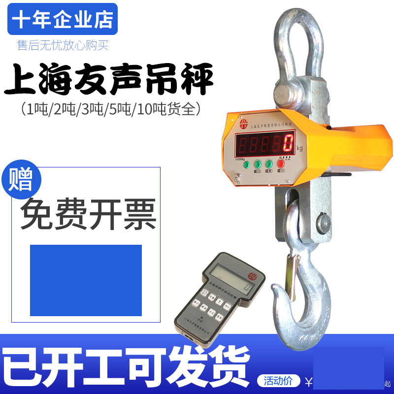 上海友声电子吊秤1-10t