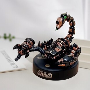 若客金属diy模型扇翅膀玩具重磅占地蝎锯锹甲甲壳虫蝴蝶