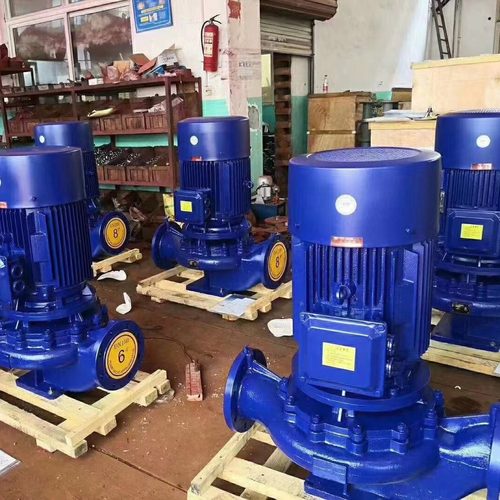 立式管道离心泵 端吸泵ISGD125-315四级 电机低转速 厂家直销