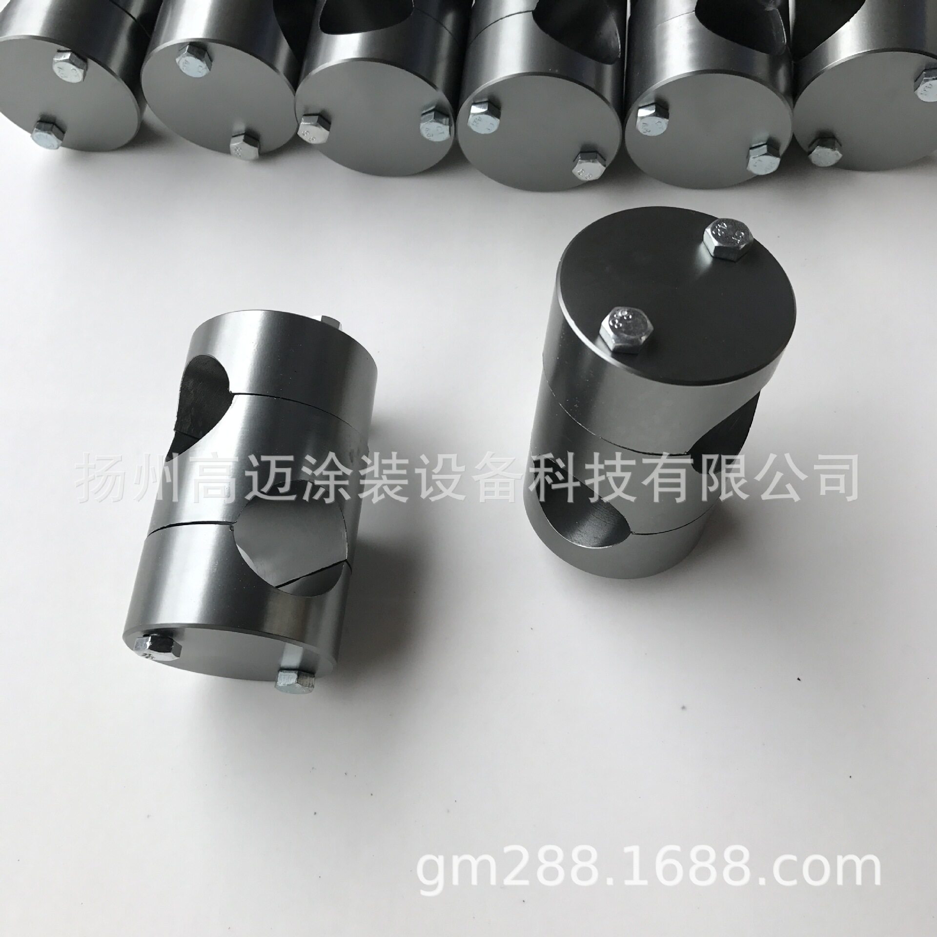 自动喷塑升降机不锈钢十字夹具