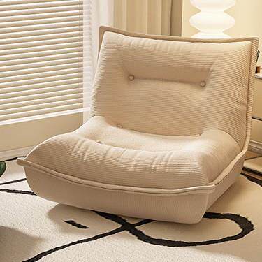 懒人沙发窝窝沙发毛毛虫卧室小沙发榻榻米阳台客厅单人复古躺椅