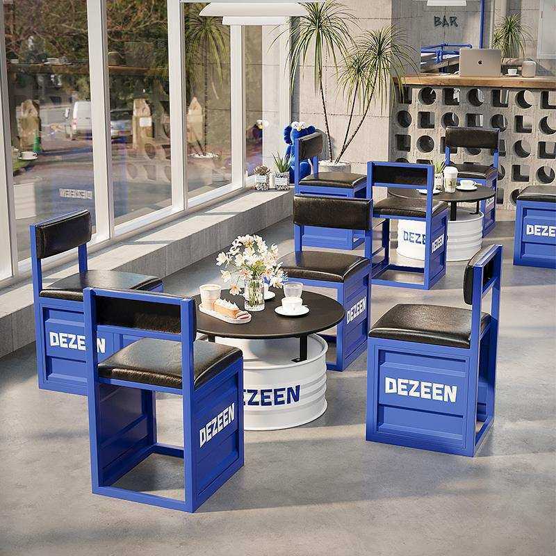 工业风油桶桌椅铁艺 网红奶茶店卡座沙发酒吧ktv沙发茶几组合定zb,农机/农具/农膜,其它农用工具,淘宝优惠券,粉丝福利购,淘宝优惠卷