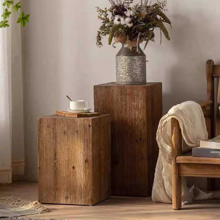 客厅花瓶摆件实木墩子小茶几家具树桩榆木干花烛台落地装饰置物架,农机/农具/农膜,其它农用工具,淘宝优惠券,粉丝福利购,淘宝优惠卷