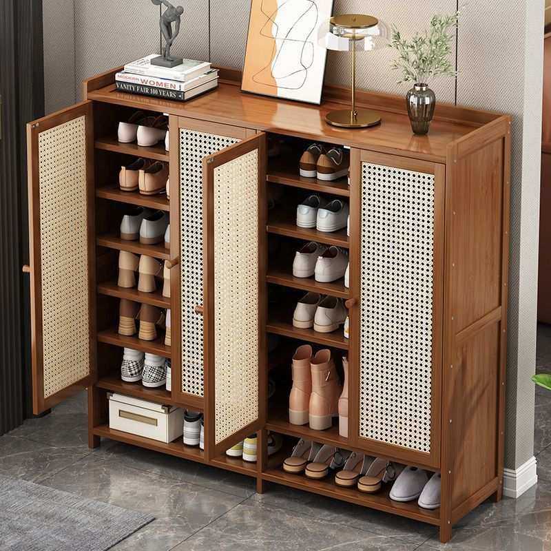 鞋柜家用多功能门口透气室内架子入户玄关储物柜藤编大容量收纳,金属材料及制品,其他金属制品,淘宝优惠券,粉丝福利购,淘宝优惠卷