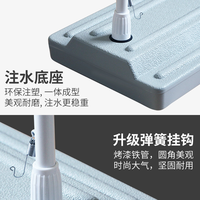 注水门型展架f80*180铁质展架挂画架易拉宝海报门型展示广告架促