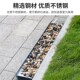 花园鹅软a石排水槽不锈钢线性雨花石盖板室外庭院树脂排水沟U型槽