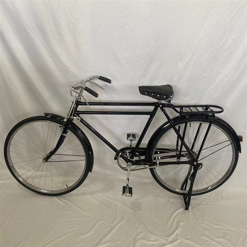 双梁二八大杠复l古自行车28大杠传统老式双梁二八大铁驴