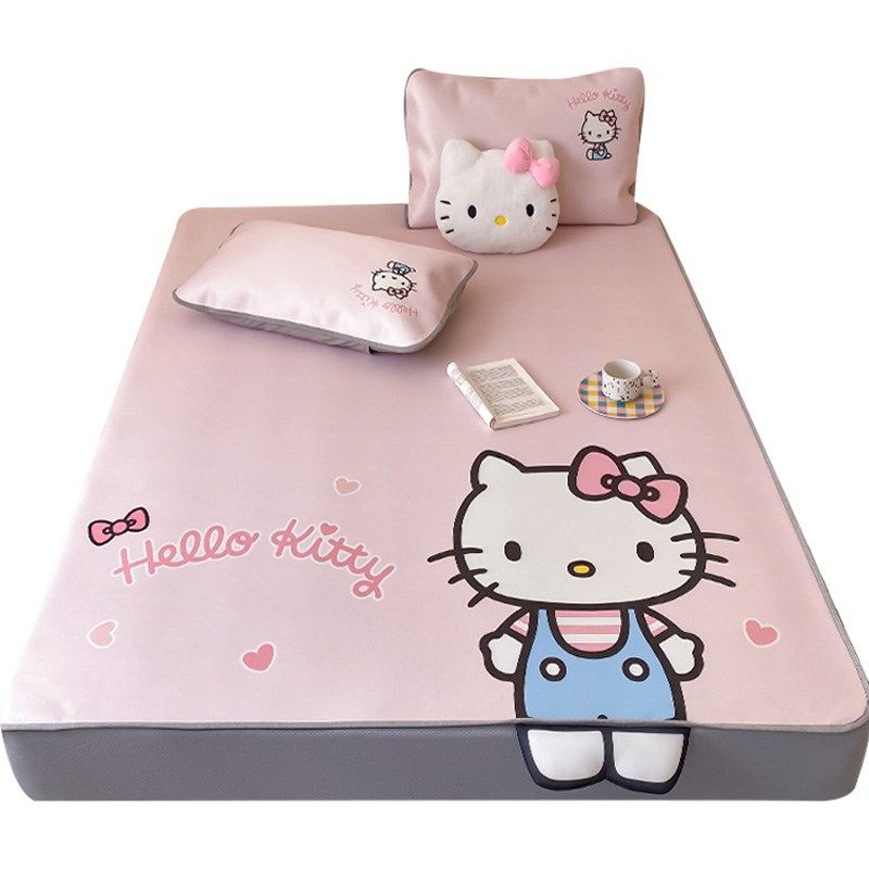 A类婴儿可用e卡通风冰丝凉席夏季裸睡空调席可水洗床垫床上用品1.,床上用品,冰丝席,淘宝优惠券,粉丝福利购,淘宝优惠卷