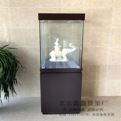 博物馆展柜古董瓷器文物展示柜独A立珠宝首饰玻璃柜台产品展览柜