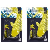 渔跃工坊欢乐豆鲫鱼鲤u鱼饵料黑坑竞技生口鱼老滑鱼饵料