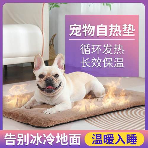 宠物加热垫宠物自热垫子加厚窝垫狗垫子保暖猫垫子狗坐垫宠物毛毯