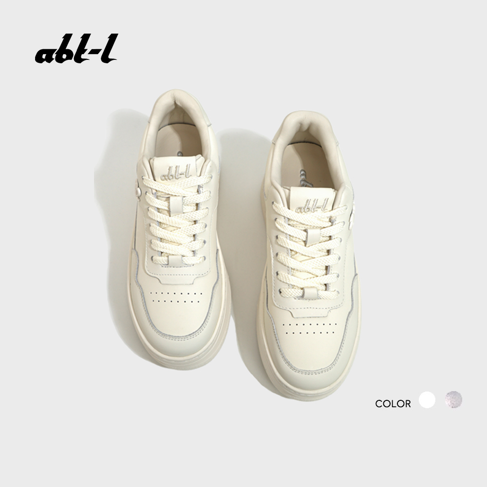 ABT-L休闲板鞋厚底银色明星同款