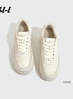 ABT-L【李沁张含韵李一桐张天爱王灿同款】厚底增高小白鞋板鞋女