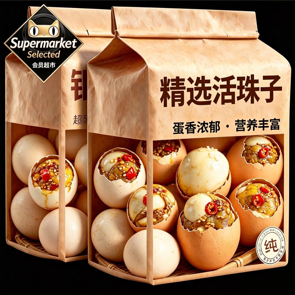 活珠子毛胚蛋开袋即食官方旗舰店