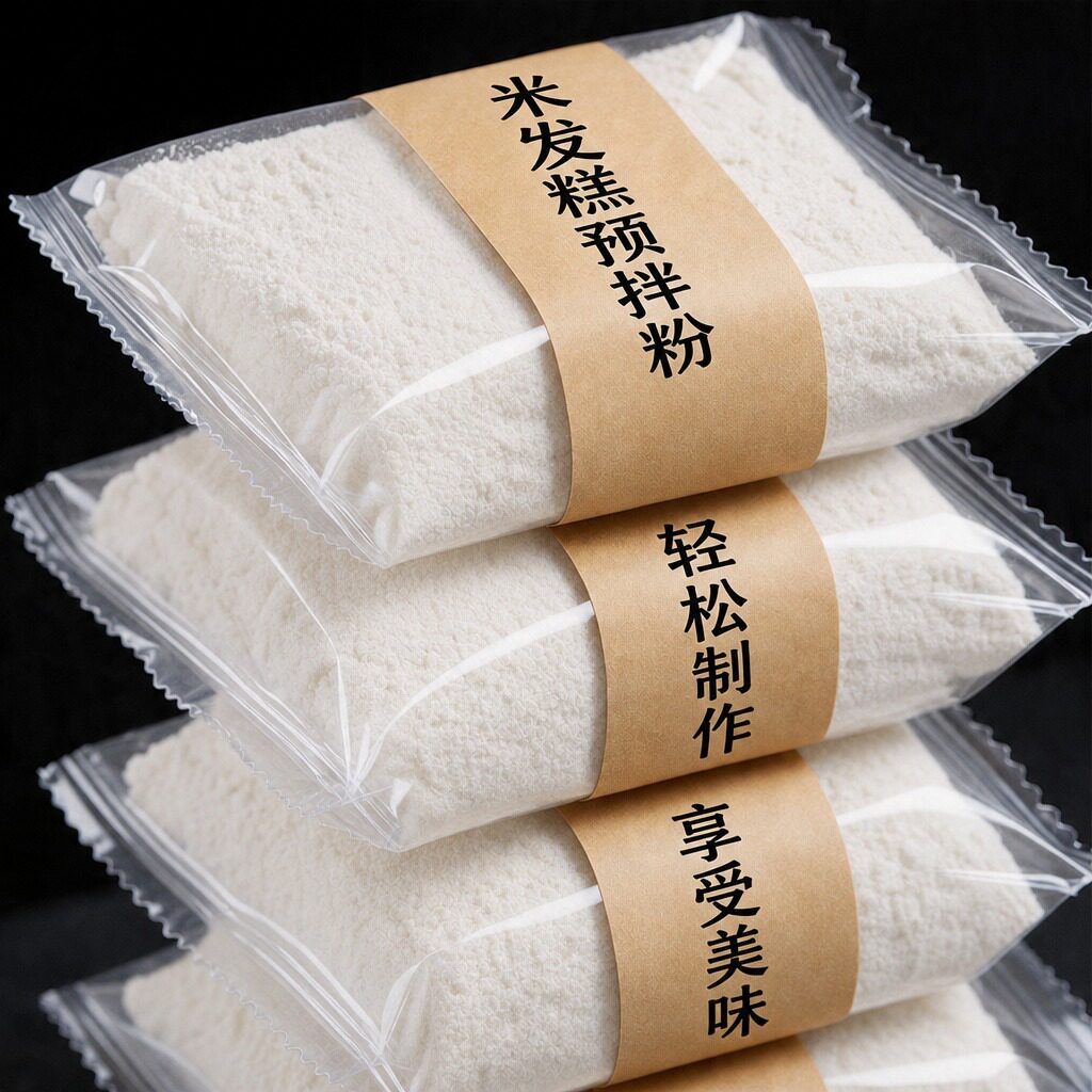 自发米糕粉发糕专用家用发酵粉官方旗舰店包子馒头专用发面王面粉