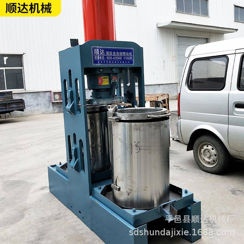 全自动大豆榨油机设备多功能商用花生榨油机茶籽榨油机