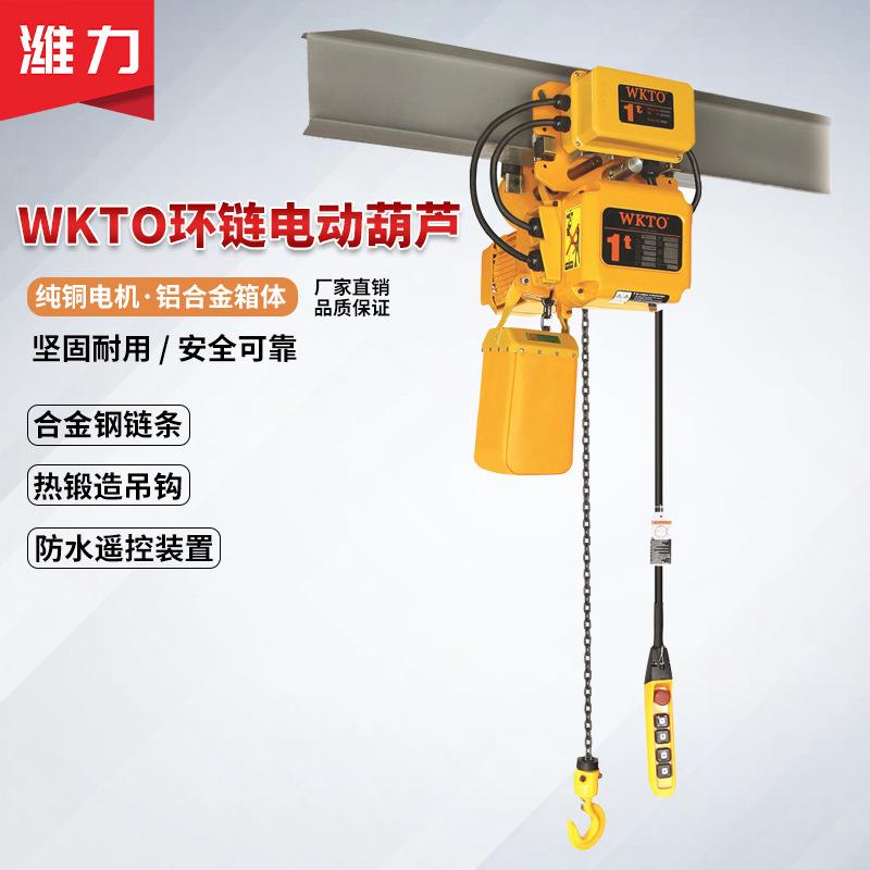 2T3t5t供应运行式环链电动葫芦带跑车倒链移动式电动葫芦