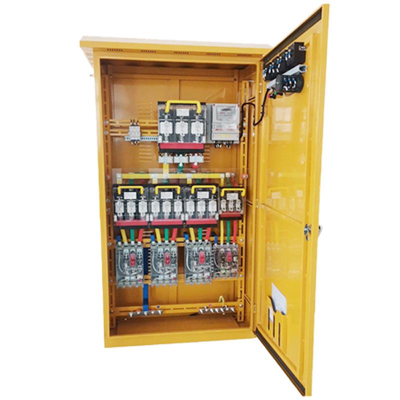 壁挂式配电柜建筑工地临时工程电源控制箱室外不锈钢单开配电箱