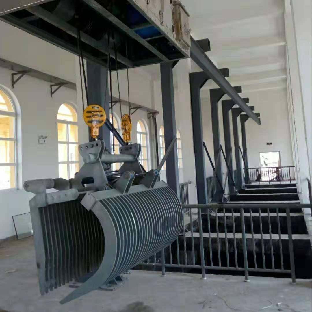 移动式抓斗清污机反捞式回转式机械格栅不锈钢清污机